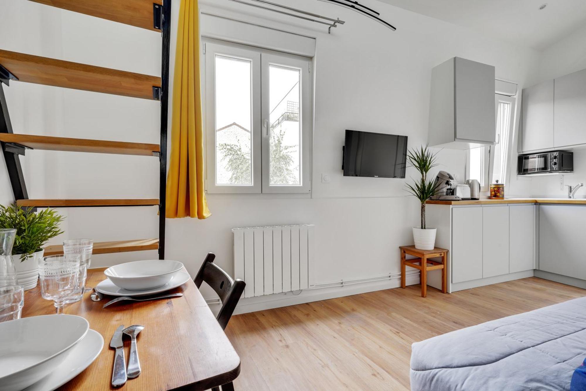 Studio Avec Mezzanine - Wifi - Proche Paris Montreuil  Exteriér fotografie