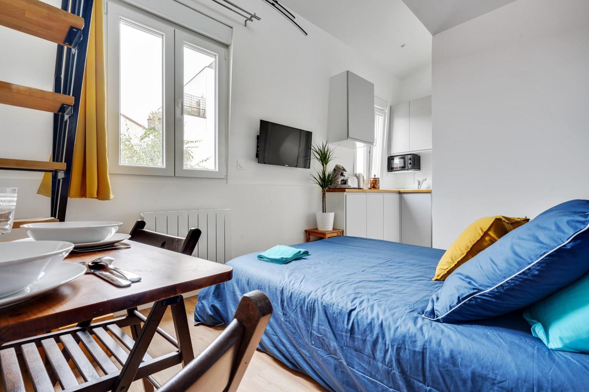 Studio Avec Mezzanine - Wifi - Proche Paris Montreuil  Exteriér fotografie